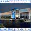 High quality prefabricated structural steel 4S car exhibition hall