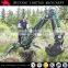 Kohler engine atv mobile backhoe with CE approved