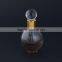 MUB New Arrived 13ml Wholesale Empty Glass Dropper Bottle With Glass Stick Cap Round Dropper Glass Perfume Bottle