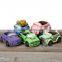 New design cartoon car small cement decorative flower pots