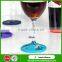Silicone Wine Coasters Non Spill Lid Mug Cup Drink Placemats Mat