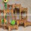 Classic wholesale wooden decoration rack for living room