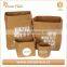 Green Field Reusable square kraft paper cheap sack home kitchen table storage bag