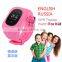 Q50/Q90 Smart Tourch GPS Watch For Kids with Russian and English Language