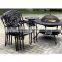 outdoor furniture bbq charcoal grill/garden home barbecue grill table