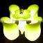 Hot ! 2016 Plastic Lighting Kissing Chairs / Bar Stool / Casino Furniture