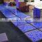 New Style abundant 16 colors change plastic square LED floor for club/ pub/ home/ hotel occasion