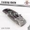 Camping Pocket Knife G10 Handle 3Cr13 Etching titanium coating Blade Hunting Folding Knife Tools