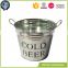 Beer Bucket coolers promotion metal beer ice bucket for sale