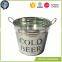 Beer Bucket coolers promotion metal beer ice bucket for sale