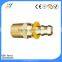 China manufacturer brass male thread barb garden fittings hose adapter