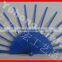 Promotional hand plastic fan frame