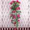artificial rose flower vine for dec