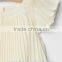 Fancy One Year Old Baby Party Eyelet Flutter Dresses For Baby Girl HSD5050