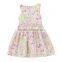 Princess Party Dresses For Girls Wedding Dresses Floral Print Kids Prom Dresses Summer 2017
