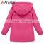 oem factory children boutique kids clothing girls softshell jacket