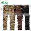 New Design Comfortable Multi Pockets 100% Cotton Mens Cargo Trousers for Wholesale