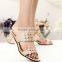 zm50103b summer women hot sell kitten heel shoes comfortable ladies shoes sandal