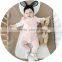 S17717A 2017 Korean design 100% cotton kids baby overalls