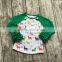 baby girls clothesHoliday raglan tops tops halloween ghost Christmas raglan girls Autumn top girls icing raglans tshirt