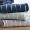 Plain cotton striped towel 85 * 34 100g wholesale factory direct
