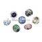 18mm Glass Fit Snap Button Bracelets Round Silver Tone At Random Cat Pattern