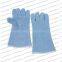 Safety Welding Full Cow Split Leather Gloves With Kevlar