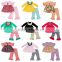 kids wear lovely red solid color baby ruffle pants with high quality