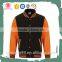 New Men's Personality Spell Color Baseball Clothing Slim Sweater Coat Jackets