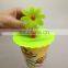 High Leakproof Flower Topper Silicone Glass Cover Suction Lid