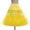 Grace Karin Yellow Tutu Petticoat Underskirt Crinoline Skirt For Wedding Vintage Dress CL008922-6