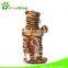 environmental protection lion/tiger/leopard with bottle pet toy