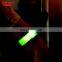 Out Door Favor Plastic Led Lights Pvc Slap Bracelet