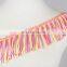 Decorative nylon fringe trim accessories decorative tassel trim