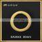Songa Metal SA2043 Metal Plates for Handbags Zinc Alloy Ring Buckle