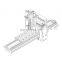 Heavy Duty VBM-3015L CNC Gantry Machining Center Double Column Linear Guide Milling Machine