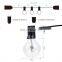 25Ft G40 Globe String Lights Incandescent Light Bulb with US Plug white black color