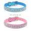 Multiple Rows Diamond Pet Collar Leash Training Dog Pulling Rope Pet Neck Chain Pet Supplies