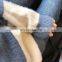 TWOTWINSTYLE Spring Striped Print Women Knitting Sweater Stand Collar Long Sleeve Loose Pullover