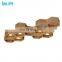 Individuality Handmade Natural Wood Honeycomb Shape Pendant Lamp