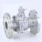 4 inch A216 wcb floating Q41F-16c casting flanged gas ball valve with gearbox/handle