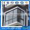 Aluminum frame tempered glass window