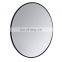 WHOLESALE large round mirror with a simple black frame/border
