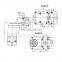12V 24V miniature slow speed motor 24v 775 dc geared motor