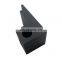 China fabrication die casting custom aluminum anodized black cnc quick prototyping machining milling parts service