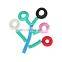 PP non-woven workshop hospital Clip head-cover