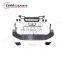 cayene 9y0  TE style body kit with front lip spoiler rear diffuser and muffler tips high quality PP material
