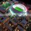 Football stadium solid abs scale building model scale model making for uk