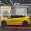 Electricity Light Metal Yellow Car Vinyl Wrap Air Self-adhesive Decoration Roll Film Vehicle Auto Stickers