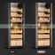 2021 New Design Large Metal Electric Humidity Controlled Display Wine Cuba Cigar Cooler Humidor Cabinet for Cigars